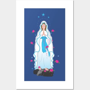 Our Lady of Lourdes Posters and Art